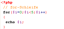 php-for-schleife
